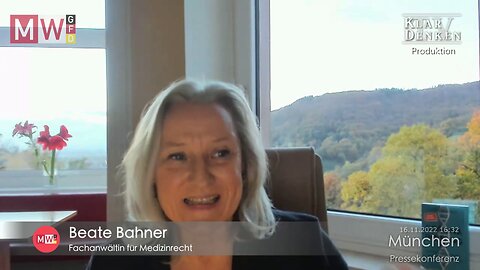 Vortrag von Beate Bahner - MWGFD-Pressekonferenz vom 16.11.22
