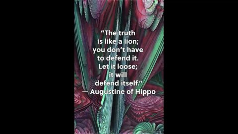 What Is Truth? - Augustine of Hippo * Christian Quotes*