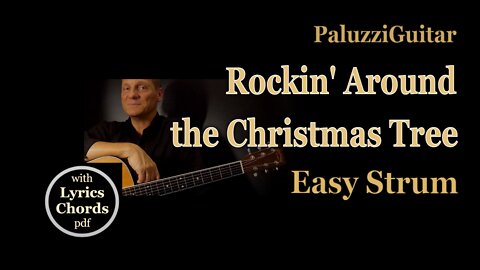 Rockin' Around the Christmas Tree Easy Strum Acoustic Guitar Lesson