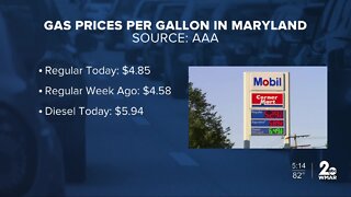 Gas prices reach a record high as the state average approaches $5 per gallon