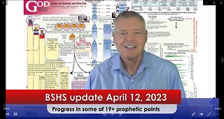 Bible Signs Happening update April 12, 2023 - Progress in some of 19+ prophetic points