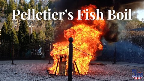 Door County Fish Boil at Pelletier's Restaurant: Fish Creek, WI