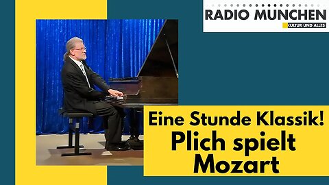 Eine Stunde Klassik: Plich spielt Mozart live im Movimento München