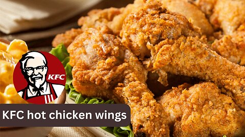 How to make homemade KFC hot chicken wings | ASMR