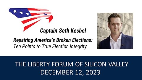 Seth Keshel/Mark Finchem ~ The Liberty Forum ~ 12-12-2023