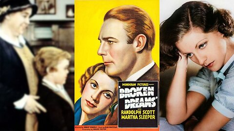 BROKEN DREAMS (1933) Randolph Scott, Martha Sleeper & Beryl Mercer | Drama | B&W