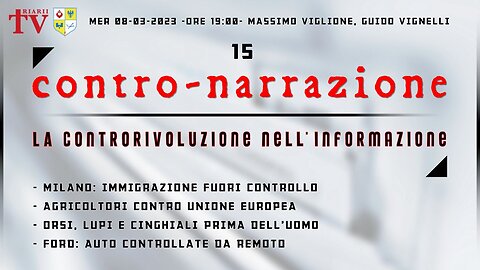 CONTRO-NARRAZIONE NR.15. Massimo Viglione, Guido Vignelli