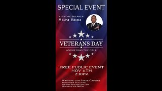Special Event Honoring Past and Present Military Veterans