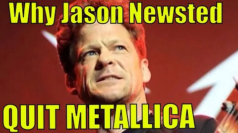 Jason Newsted EXPLAINS Why He QUIT Metallica