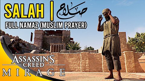 (Namaz) Muslim Prayer In Assassin's Creed Mirage [4K] ULTRA HD