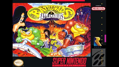 BattleToads in BattleManiacs (Super Nintendo) Original Soundtrack - Main Theme (Battletoads Theme)