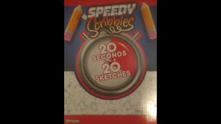 Speedy Scribbles Board Game (2020, Pressman) -- What's Inside