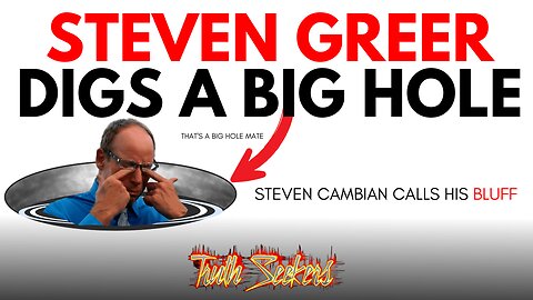 Steven Greer digs a big hole