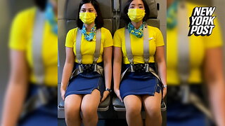 I'm a flight attendant — here's the 'scary' reason we sit on our hands