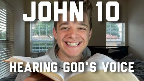 LOFI CHRISTIAN chill bible study: JOHN 10 (hearing Gods voice)