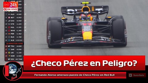 Fernando Alonso amenaza puesto de Checo Pérez en Red Bull