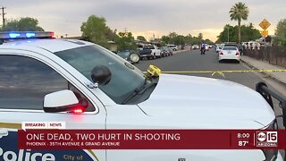 1 dead, 2 injured in shooting near 35th and Grand avenues