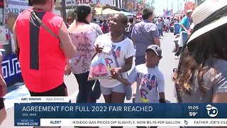 Deal reached for full 2022 San Diego County Fair