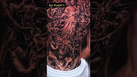 Stunning Tattoo by Kupit's #shorts #tattoos #inked #youtubeshorts