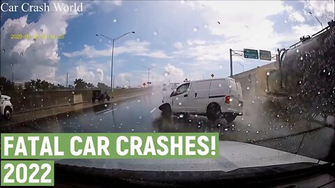 Car Crash Compilation World! 04-2022