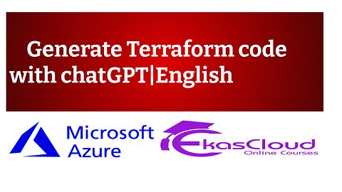 #Terraform #chatGPT #AI #Automation