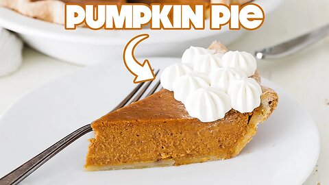 Easy Homemade Pumpkin Pie Recipe