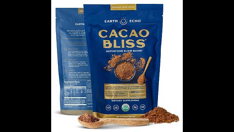 Cacao Bliss Reviews (⚠️BEST CACAO POWDER?) Danette May Cacao Bliss. Earth Echo Foods Cacao Bliss