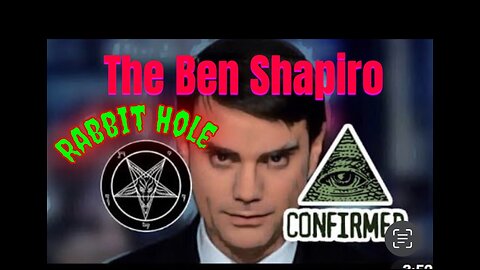 BEN SHAPIRO☠️RABBIT HOLE: ❌🐰❌ No One Else Has Gone This DEEP‼️