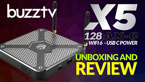 Buzztv X5 128 AX-C | Unboxing and Full Review