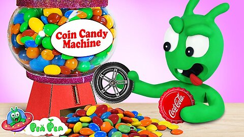 Pea Pea open a Gumball Machine - Pea Pea - Cartoon for kids