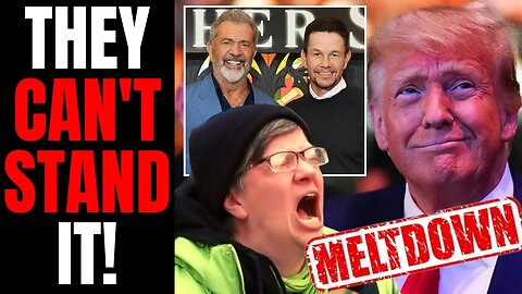 Woke Hollywood Has A MELTDOWN | FURIOUS That Mark Wahlberg And Mel Gibson Talked To Donald Trtump