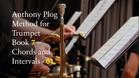 Método Anthony Plog para trompete - Livro 7 (Acordes e Intervalos) 01
