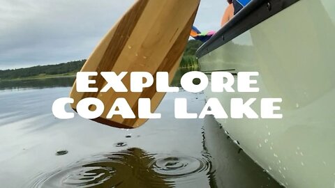Paddling With Kids | Clipper Cascade Canoe | Coal Lake, Alberta Paddling with Family