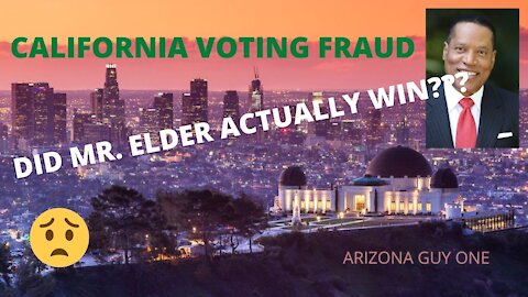 CALIFORNIA FRAUD...ELDER LOST??? REALLY!!