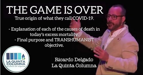 Conference of La Quinta Columna: The game is over - March 19 2023
