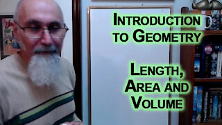 Quick Simple Introduction to Geometry: Length, Area and Volume [ASMR Math]