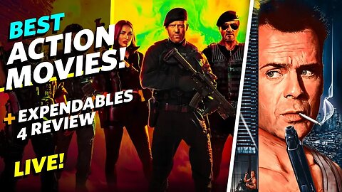 Best Action Movies List + Expendables 4 Review + Q&A - LIVE