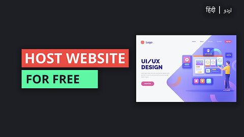 Host Your Website For Free in 2023 | Urdu/Hindi