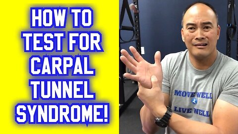 Hand Numbing/Tingling?! How to Test For Carpal Tunnel Syndrome! | Dr Wil & Dr K