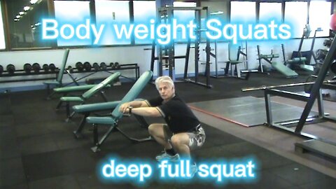 Body weight Squats