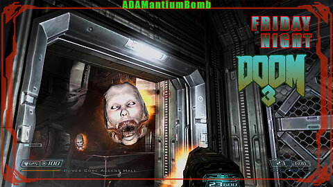 Doom 3 - Friday Night DOOM #000 008 | Veteran Mode - Doom 3, 2004: Enpro Plant, #doomslayer #doom
