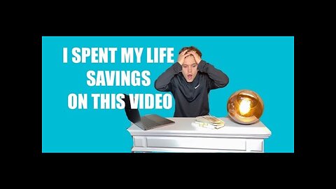 How I lost my life savings !!FOR VIEWS!!