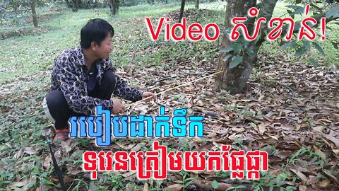 របៀបដាក់ទឹកទុរេនត្រៀមយកផ្លែផ្កា​ / ដាក់ទឹកទុរេនវគ្គផ្លែផ្កា - November 30, 2020