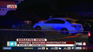Deputies investigate possible shooting in Lehigh Acres overnight