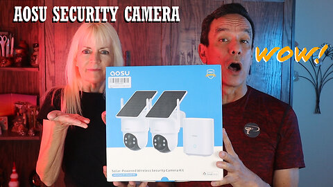 Aosu Solar-Powered Wireless Security Camera Kit | An Honest Review