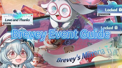 Free Vehicle & Accessories ! Brevey Event Guide. Brevey's Mirroria Trip Tower of Fantasy