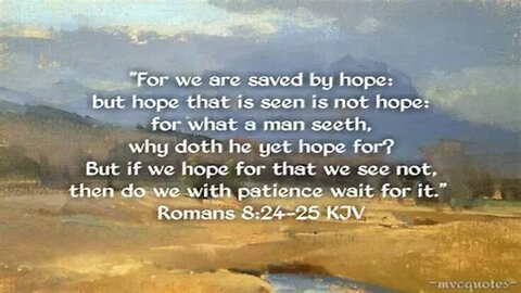 Memesplanation Romans 8:24-25