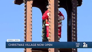Christmas Village is back at Baltimore's Inner Harbor for the holidays