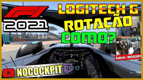 F1 2021 | COMO CONFIGURAR O MELHOR GRAU DE ROTAÇÃO DO VOLANTE | LOGITECH G25 G27 G29 G920 G923