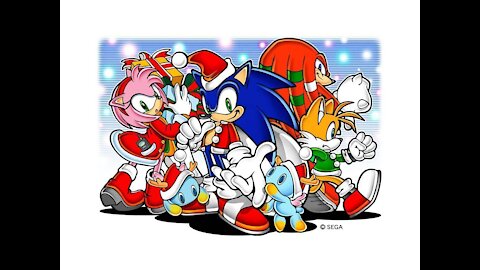 Sonic's Christmas party